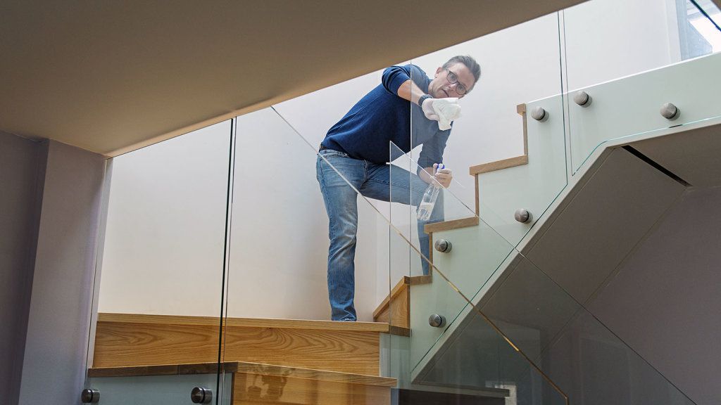 Clean staircase